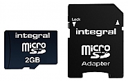 Integral 2GB MicroSDHC - class 4 incl SD adapter