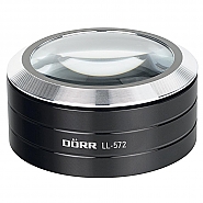 Dorr Professional LED vergrootglas LL-572 (5x, 72mm) black