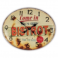 Clock Art Bistrot 49x39cm