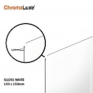 ChromaLuxe, Photo Panel white 15x15cm