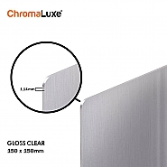 ChromaLuxe Aluminium panel gloss clear 15x15 (5)