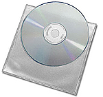 CD Plastic mapje zonder flap 1000 stuks