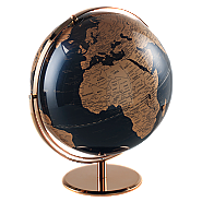 Globe with Led lighting 30cm blue