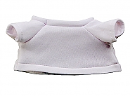 Blanco witte t-shirt voor 21cm knuffels (10)