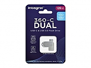 64GB 360-C Dual Type-C & USB3.0 Flash Drive