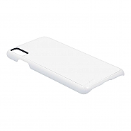 iPhone XR Case, Plastic, White (10)