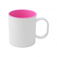 Mug 11oz Pink Plastic (12)