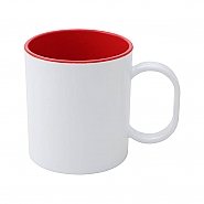 Mug 11oz Red Plastic (12)