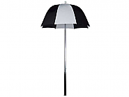 Golf bag Umbrella Black-White diameter 58cm