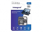 Integral 16GB V10 MicroSDHC Class 10 High Speed 100MB/s