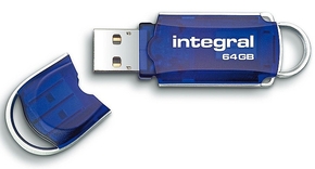 Integral 64GB Courier USB2.0 Flash Drive