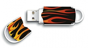 Integral 8GB Xpression USB Flash Drive Hot Rod