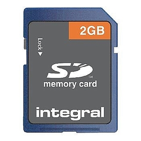 Integral 2GB SD card
