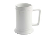 Beer Mug 18oz White  12 