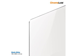 ChromaLuxe  Photo Panel Matte white Aluminium 700x1000x1 14mm  10 