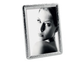 Shiny metal frame A1468  silver 13x18  2 