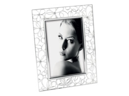 Shiny metal frame with crystals A1533 13x18