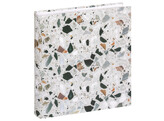 Memo slip-in  album Terrazzo stone black  200 ph. 10x15   3 