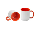 Mug 11oz  interieur   anse Orange  12 