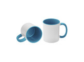 Mug 11oz  interieur   anse Bleu clair  12 