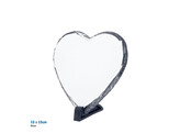 Ardoise en forme de coeur 15x15 brillant  5 