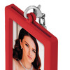 Porte cl photo en metal 3 5x4 5  rouge  6 