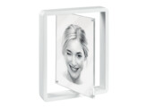 Wooden frame rotating double face 10x15 white  2 