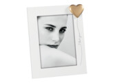 Wooden frame A1589B with golden heart 13x18  2 