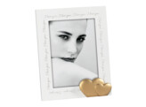 Wooden frame A1588B with golden heart 13x18  2 