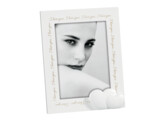 Wooden frame A1588Q with white heart 13x18  2 