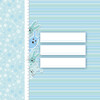 Baby album Cinzia blue 31x31cm 30pag