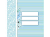 Baby album Cinzia blue 31x31cm 30pag