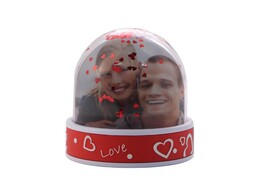 Photo Glitter Globe Love  12 