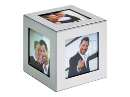 Aluminium photo cube 6 pcs