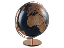 Globe with Led lighting 30cm blue