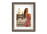 Wooden frame with floating glass Roma Brown 18x24  4 