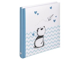 Baby Album Little Panda  28X30 5 cm bleu