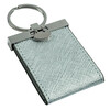 Artifical leather key chain for two photos format 3 5x4 5cm  6 