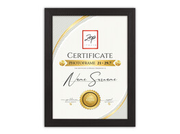 Certificate black 21x29 7  A4   2 