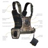 Cotton Carrier Camera Vest G3 voor 2 camera s met heupholster Camo