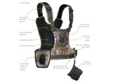 Cotton Carrier Camera Vest G3 voor 2 camera s met heupholster Camo