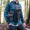 Cotton Carrier Camera Vest  voor 2 camera s met heupholster