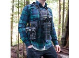 Cotton Carrier Camera Vest  voor 2 camera s met heupholster