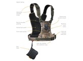 Cotton Carrier Camera Vest G3 voor 1 camera Camo