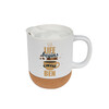 Mug 11oz barista met kurken houder  12 