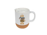 Mug 11oz barista met kurken houder  12 