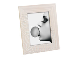 Engraved wooden frame A1744Q 13x18 white washed  2 