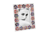 Mosaic frame with coloured frame A1859 13x18