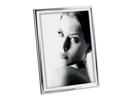 Shiny metal frame A1467 with white enamel 13x18  2 