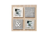 Bella gallery frame white/grey  2X4X4